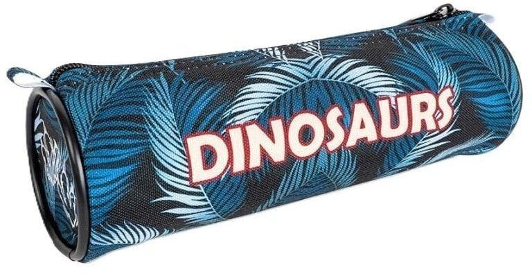 Piórnik rolka Dino niebieski