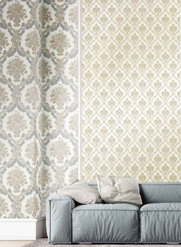 Topchic Topchic Tapeta Classic Ornaments, beżowa