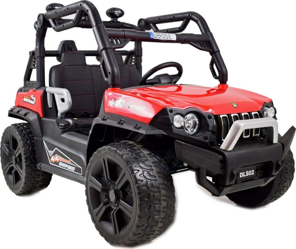 Super-Toys MEGA BUGGY GEPHARD 4X4, FUNKCJA BUJANIA, PILOT, MIĘKKIE SIEDZENIE, SPRZĘGŁO/DLS02