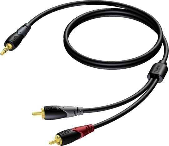 Kabel Procab PROCAB CLA711/20 3,5 mm Jack męski stereo - 2 x RCA/Cinch męski 20 m