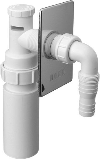 Syfon McAlpine podtynkowy DN50 chrom (HC14WM50)