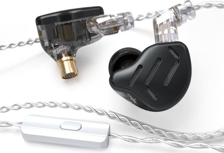 Słuchawki KZ KZ ZAX - z mikrofonem - black