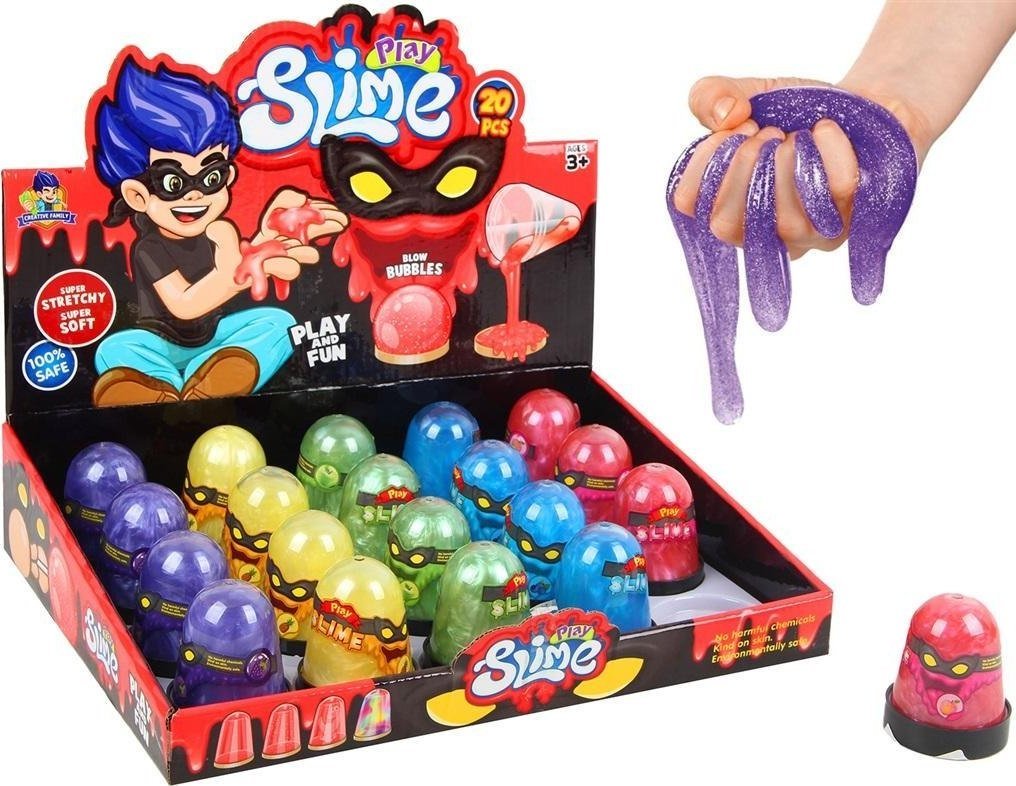 Trifox Masa magiczna slime brokatowa MIX