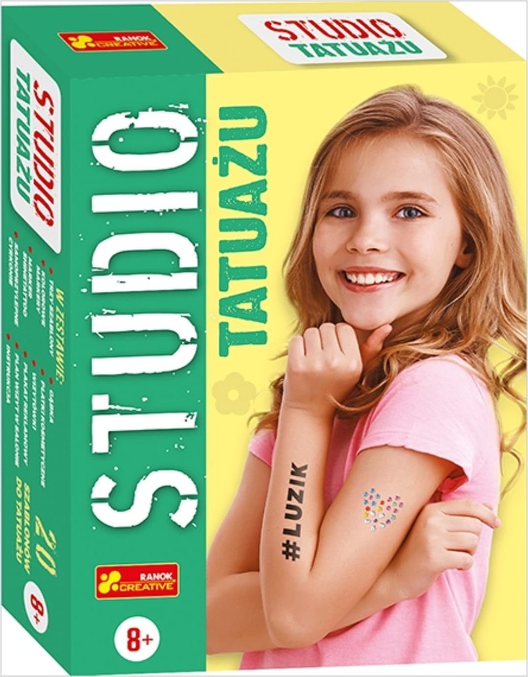 Ranok Studio tatuażu Zestaw dla dziewczynek 52451