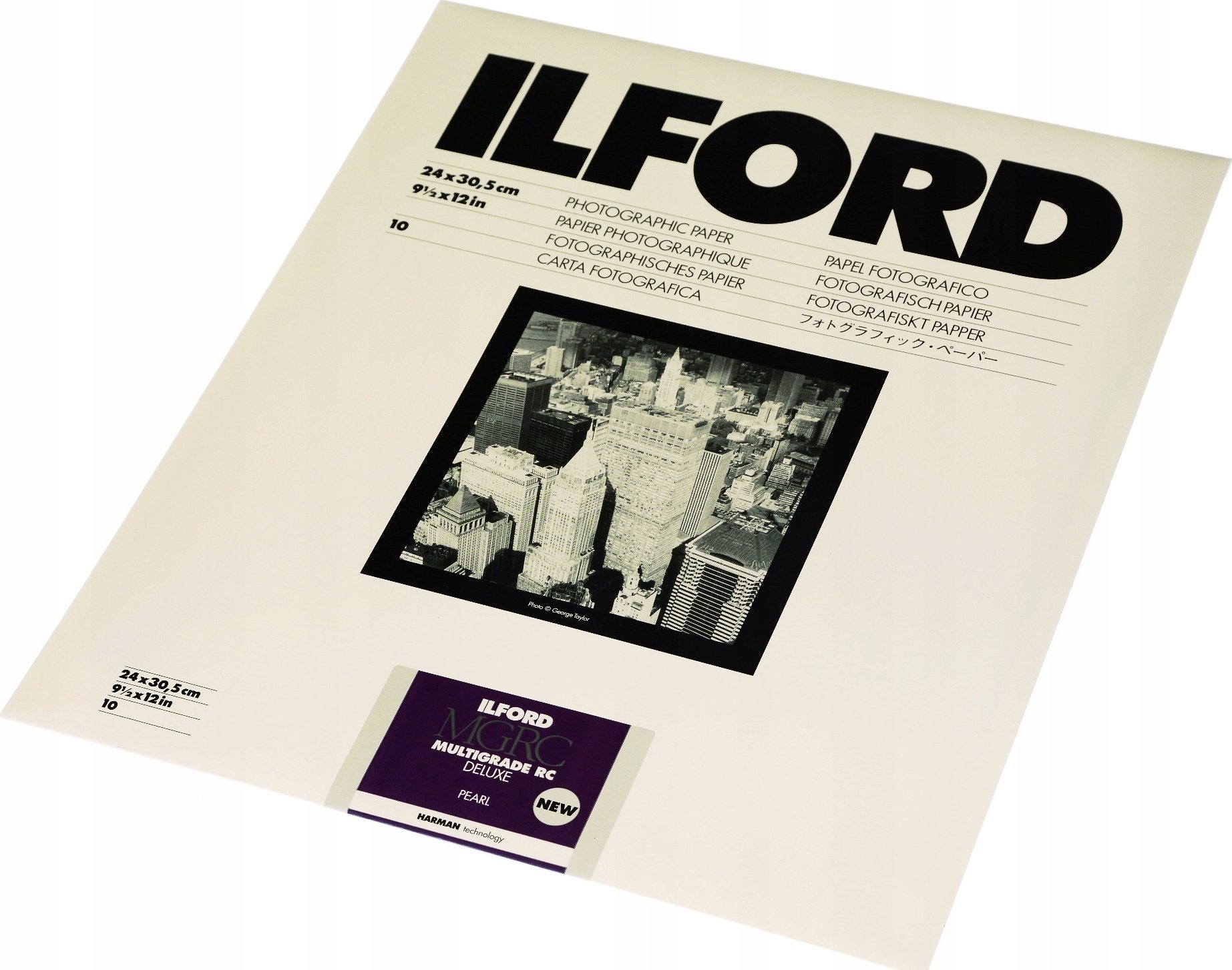 Ilford 1x 10 Ilford MG RC DL 44M 24x30