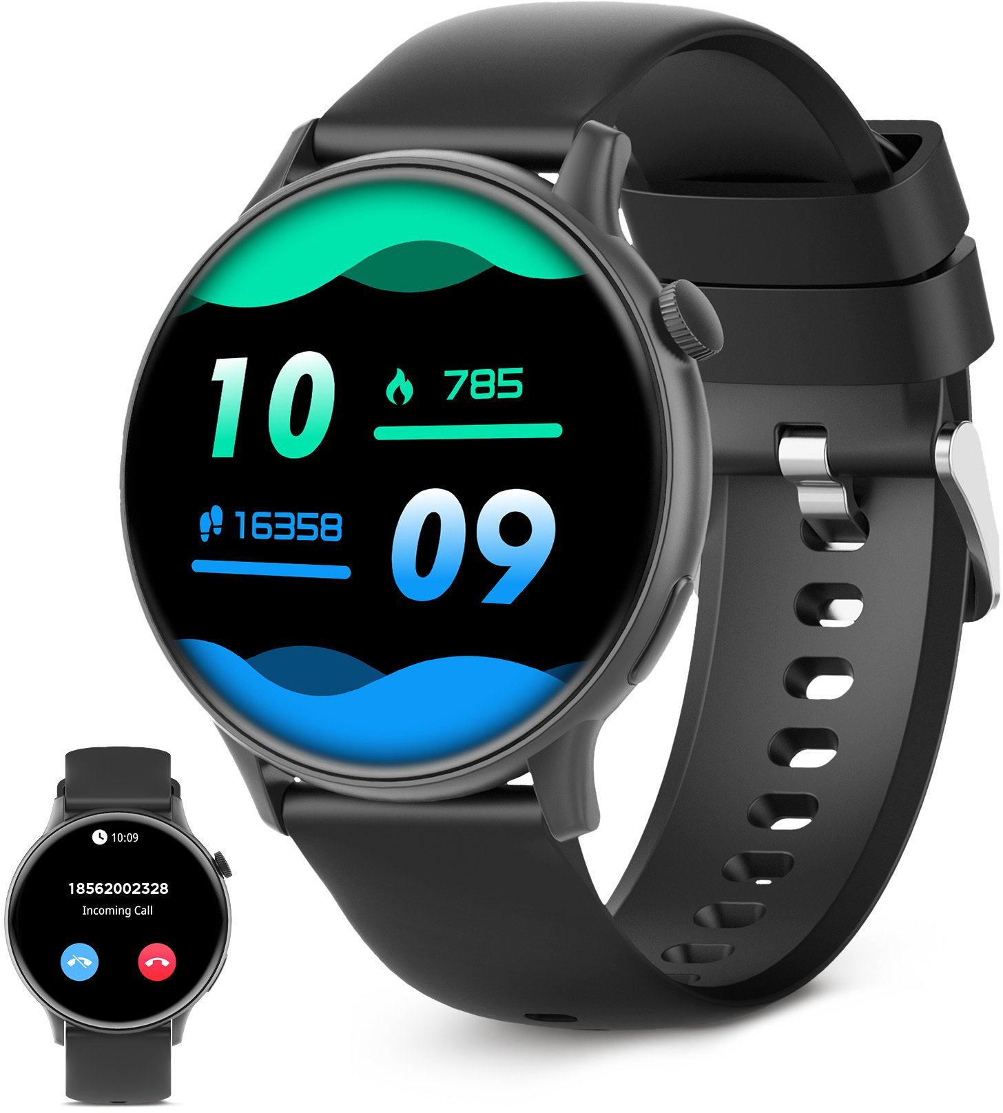Ksix Smartwatch CORE 2, Black