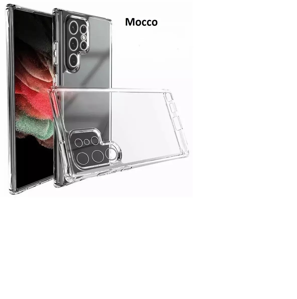 Mocco Ultra Back Case 1 mm Silicone Case for Samsung Galaxy S22 Ultra 5G Transparent