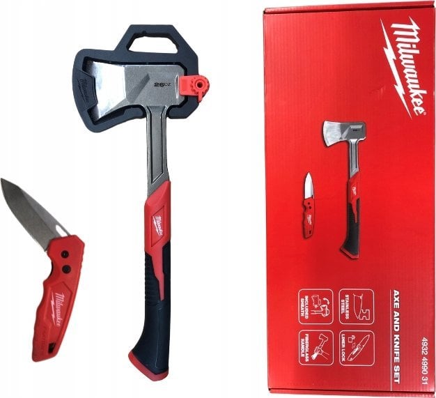MILWAUKEE AXE AND KNIFE SET