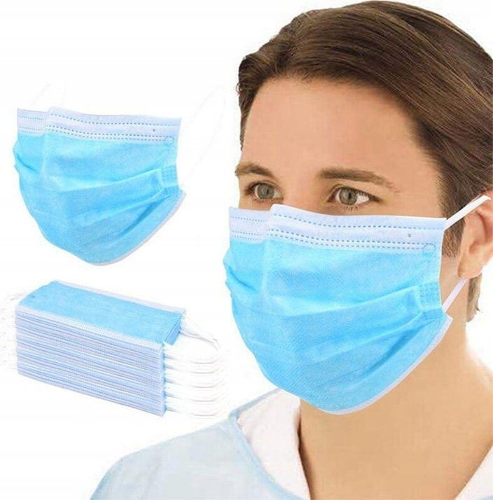 zakupytv.net MASKA MASECZKA CHIRURGICZNA OCHRONNA 3W 50 SZT CE