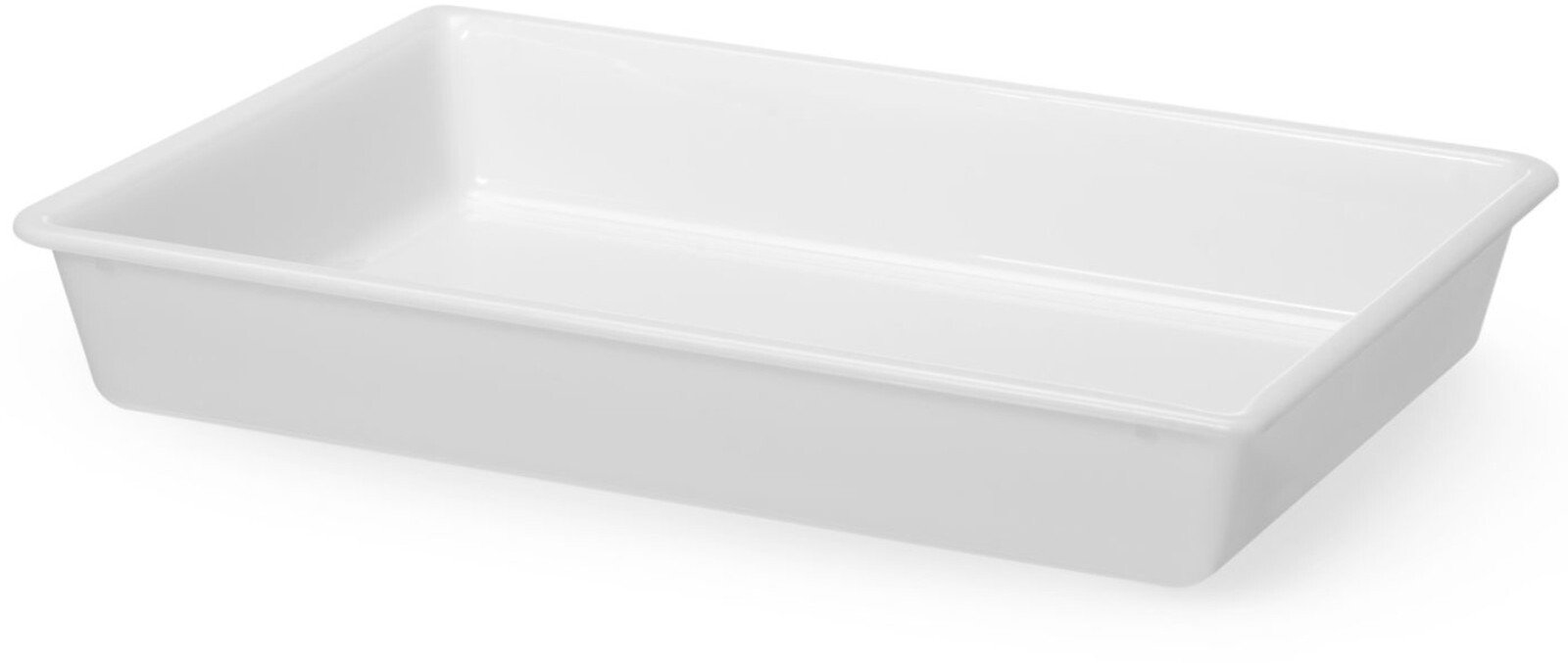 Hendi Pojemnik do panierowania płaski 12 l 535x385x85 mm - biały