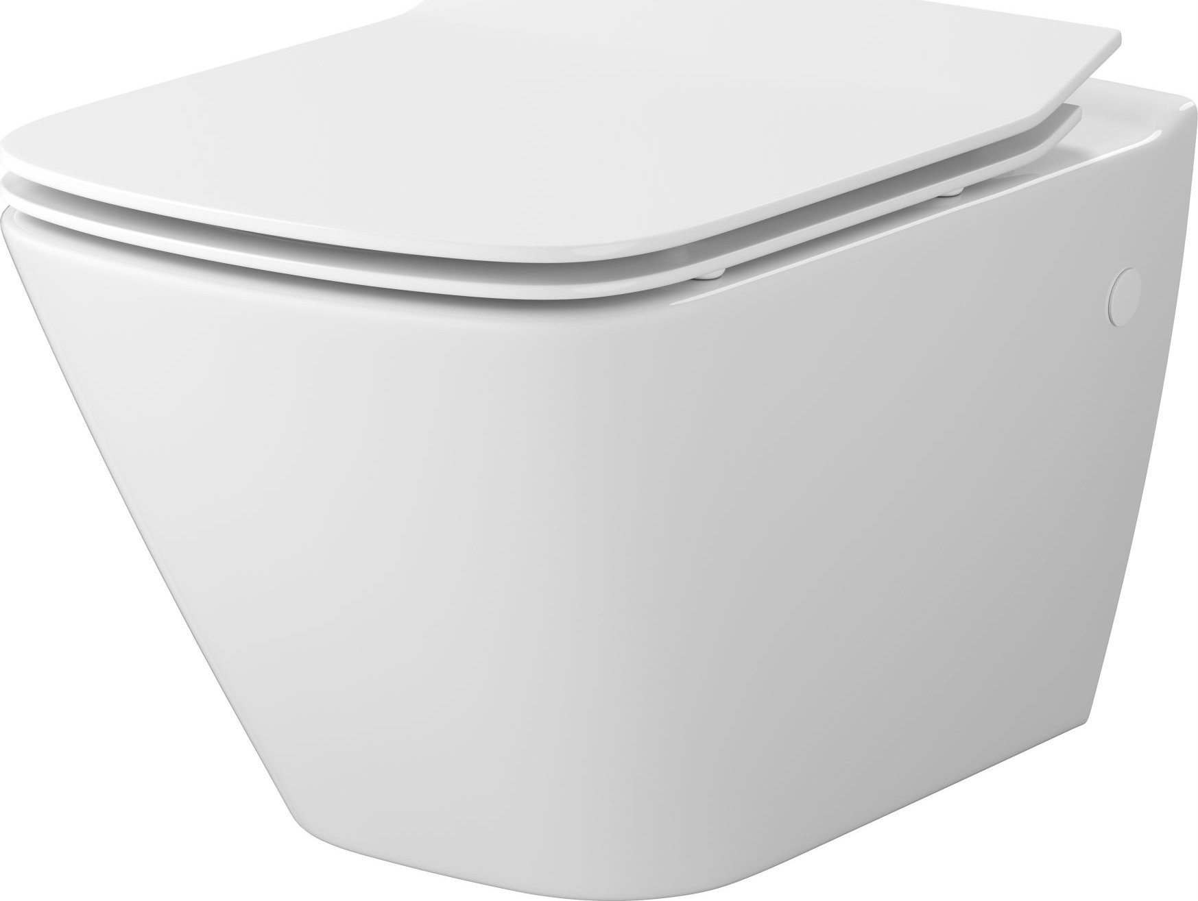 Zestaw podtynkowy S701-792 / MITO BY CERSANIT / MESTO / SET C09 MISKA ZAWIESZANA SQUARE CO DESKA SLIM DUR WOLNOOPADAJĄCA /