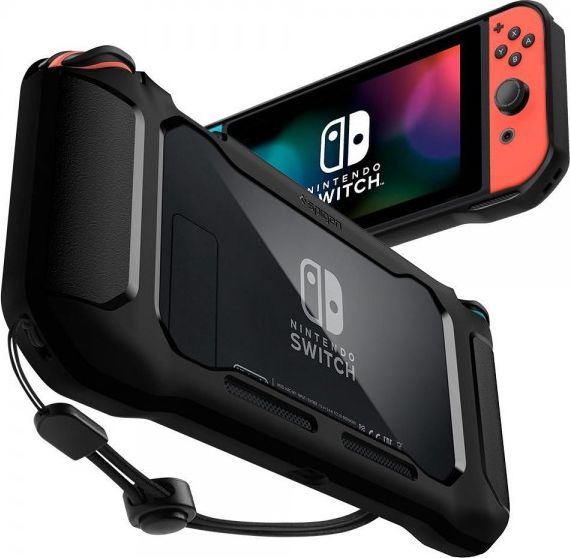Spigen etui Rugged Armor na Nintendo Switch czarne
