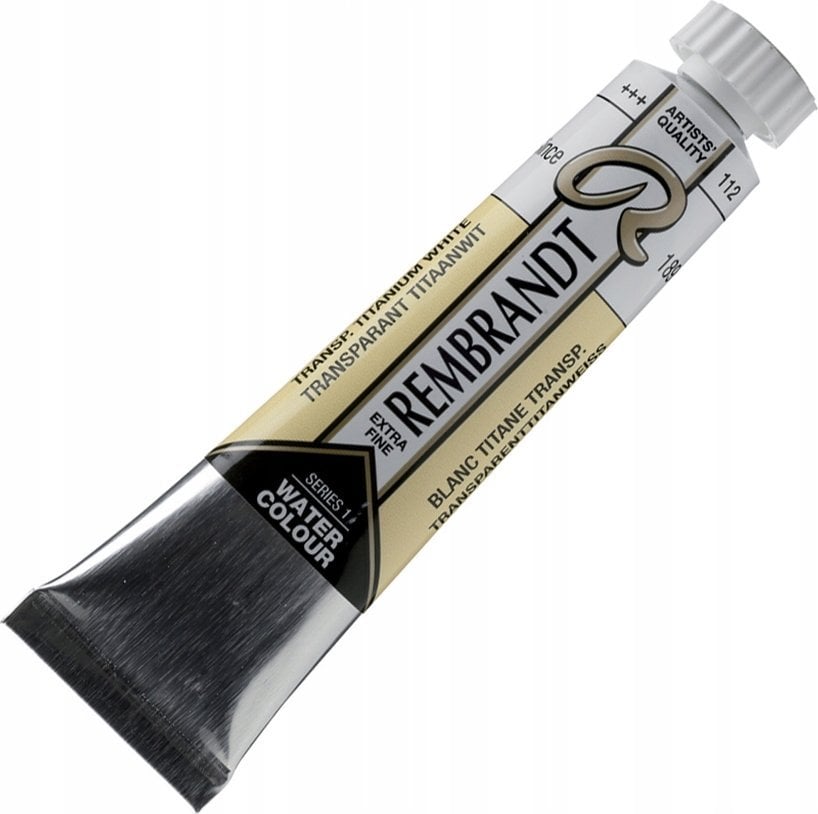 Rembrandt Watercolour Tube Transparent Titanium White 112