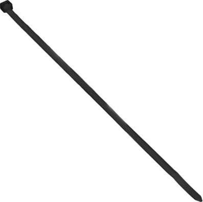 Orno Opaska kablowa, kolor czarny, odporna na UV, szerokość 4,8mm, długość 250mm, 100 sztuk.