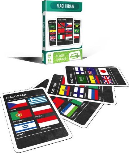 Cartamundi Karty Kraje i Flagi