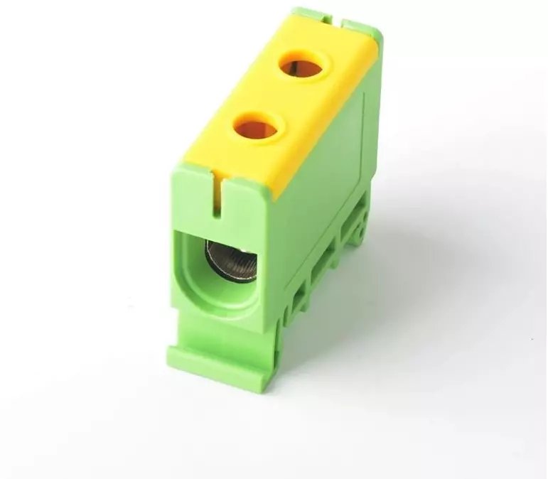 Listwa zaciskowa LZS w korpusie żółto-zielona Cu:2,5-35mm2, Al:6-35mm2 E.4146