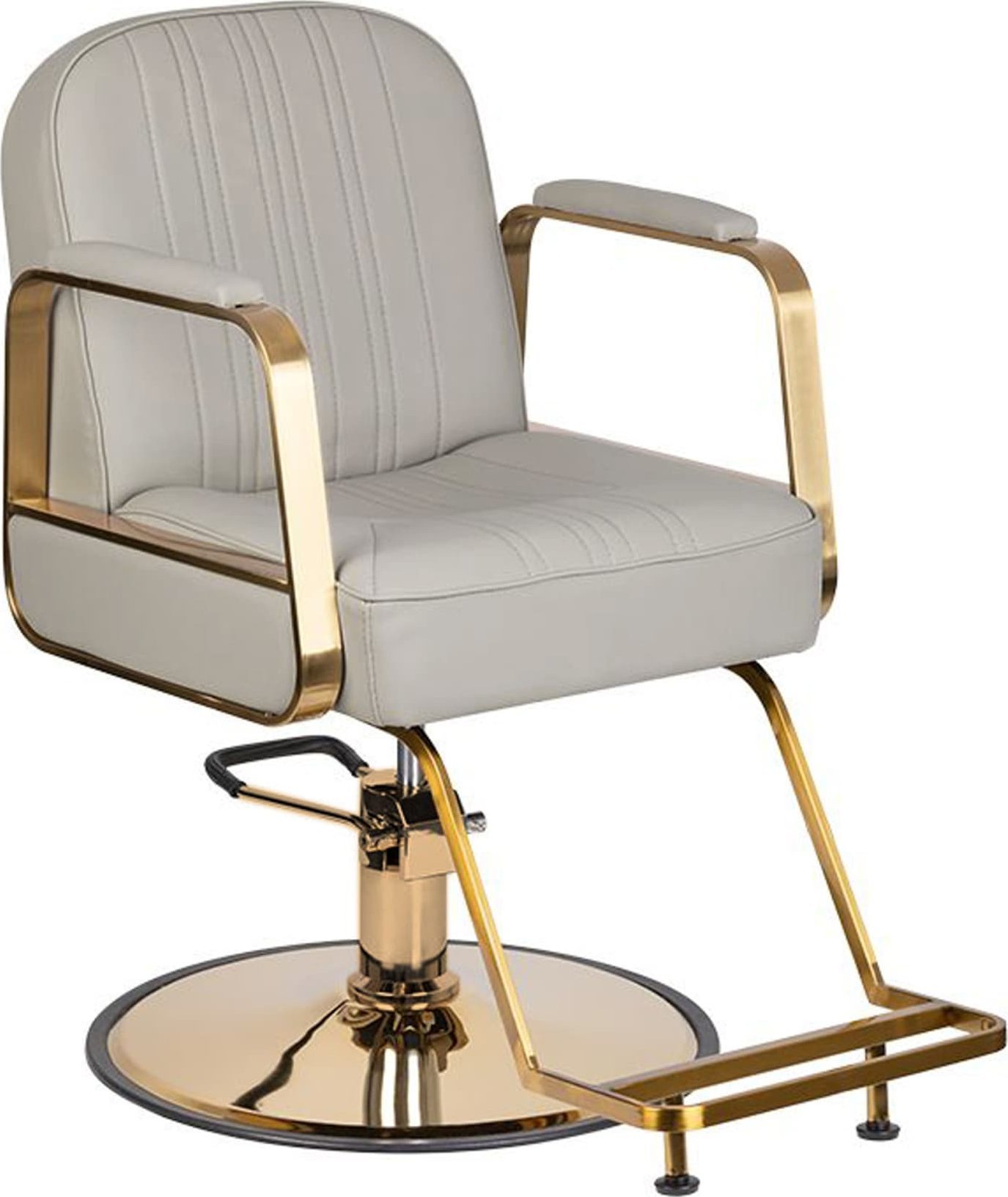 Activeshop Gabbiano fotel fryzjerski Acri złoto - beżowy