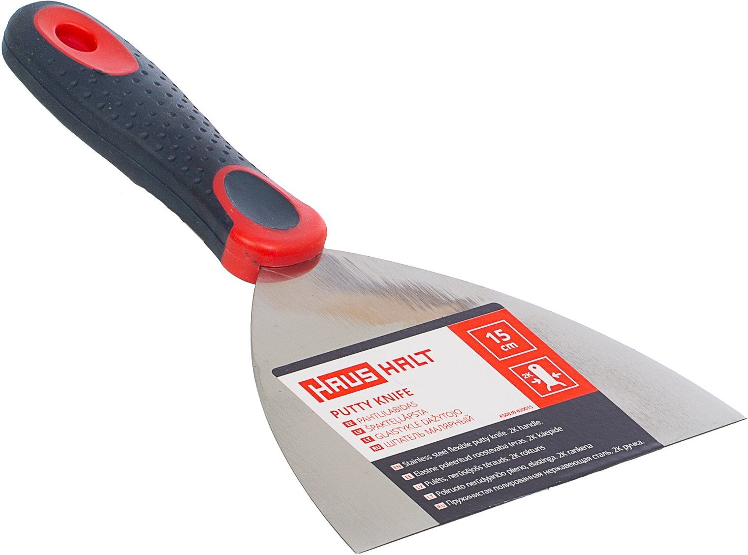 PUTTY KNIFE 15 CM HANDLE 2K