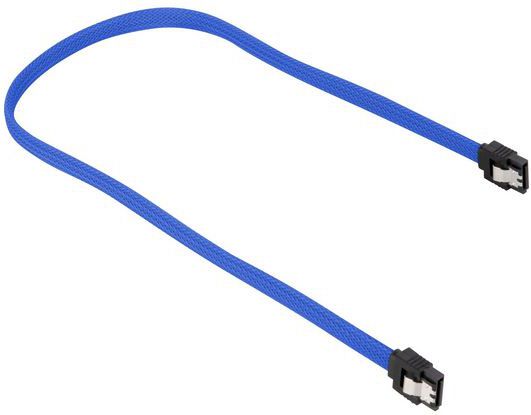 Sharkoon SATA - SATA, 0.3m, Niebieski (4044951016631)