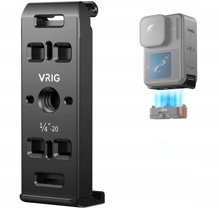 Zaślepka Baterii Klapka Uchwyt Do Gopro Hero 13 12 11 10 9 Black Vrig / Ac-29