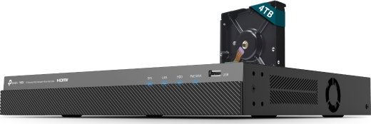 Rejestrator TP-Link TP-Link VIGI NVR2016H-16MP-4TB 16 Kanal PoE+ Video Recorder