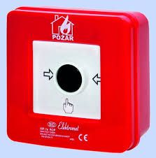 Elektromet Ręczny ostrzegacz pożarowy NC-NO IP65 WP-1 ROP B (921406)