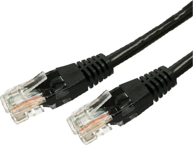 TB Print Kabel Patchcord kat.6A RJ45 UTP 3m. czarny-AKTBXKS6AUP300B