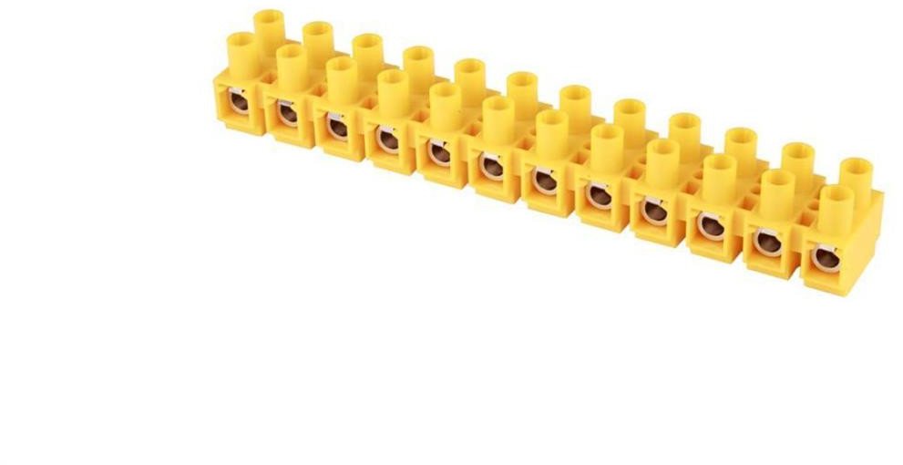 Złączka wielotorowa 16mm2 TLZ-16N 12-tor. żółty A12-24N1