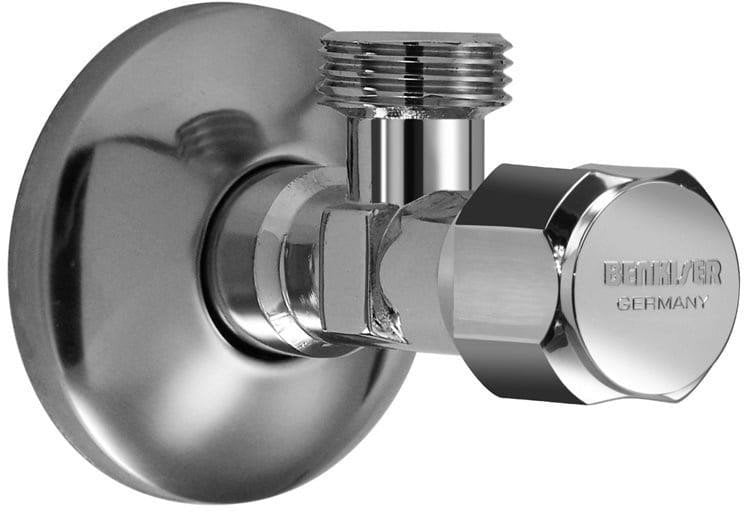 ANGLE VALVE 1/2X1/2 CHROMED BENKISER