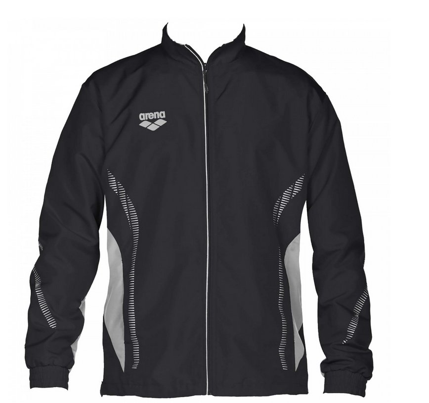 Kurtka męska Arena KURTKA MEN'S TL WARM UP JACKET BLACK/GREY 1D350/51 XS