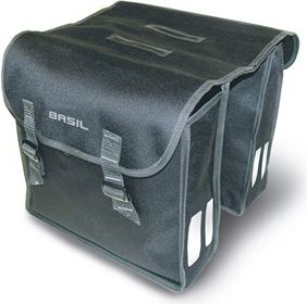 Basil Sakwa miejska podwójna MARA czarna 26l (BAS-17022)