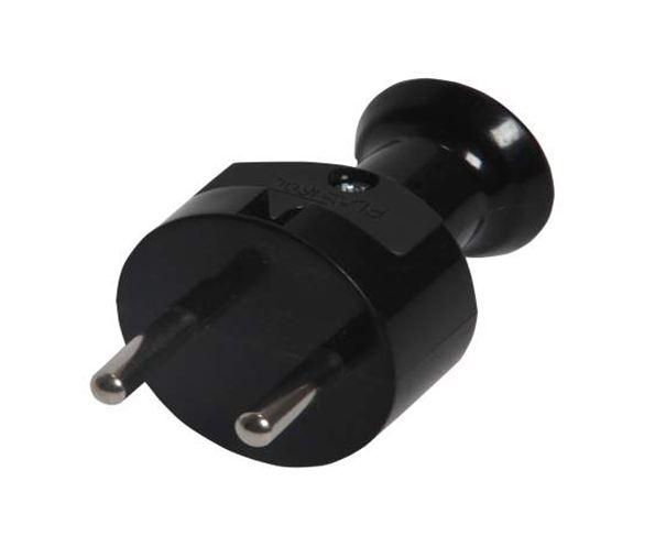 Opal Wtyczka prosta rozbieralna WT-31 2P+Z 16A czarna