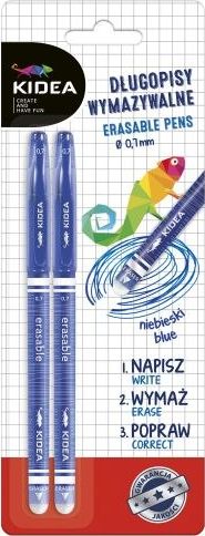 Derform Długopis wymazywalny 2szt KIDEA