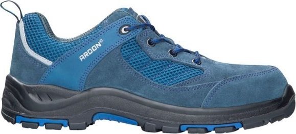 Ardon TURNR S1P SRC G3282 - półbut bezpieczny zamszowy, podnosek, odblaskowy pasek na pięcie 36