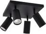 Lampa sufitowa STRUHM Lampa sufitowa plafon MANAM 4D black 4 x GU10 03766 Struhm