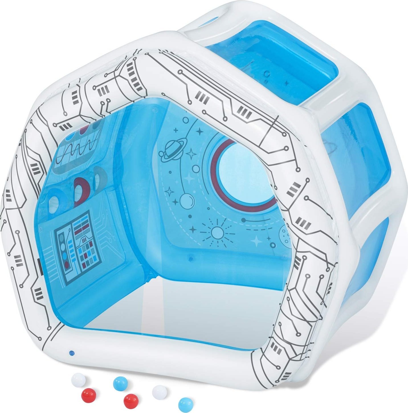 Bestway Dmuchany plac zabaw stacja kosmiczna Bestway 52632