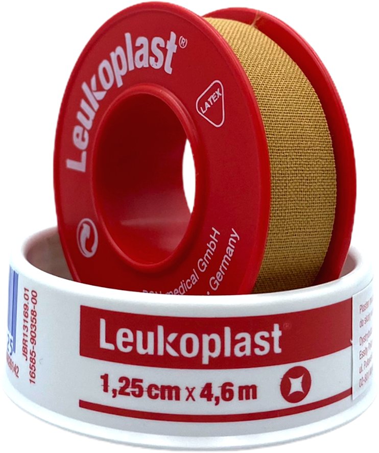 Leukoplast 1,25cm x 4,6cm, plastry, 1 sztuka
