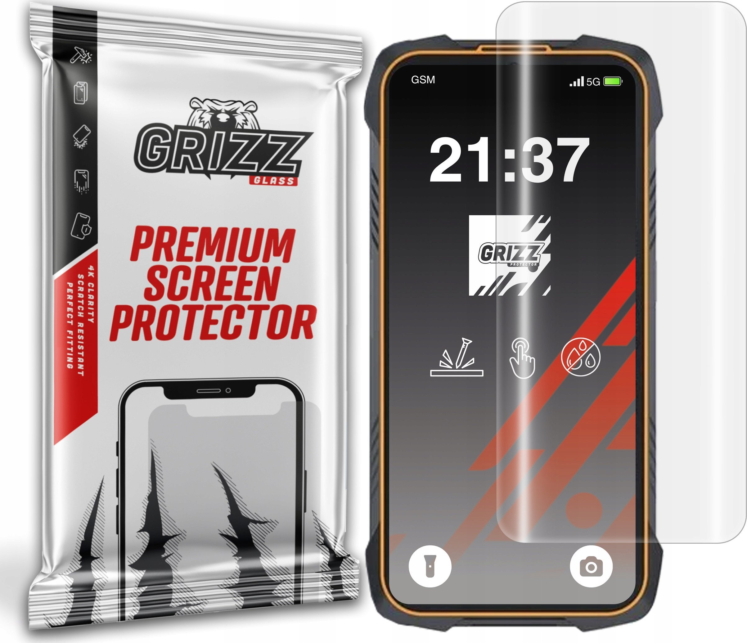 Folia hydrożelowa GrizzGlass Hydrofilm do Cubot King Kong 6