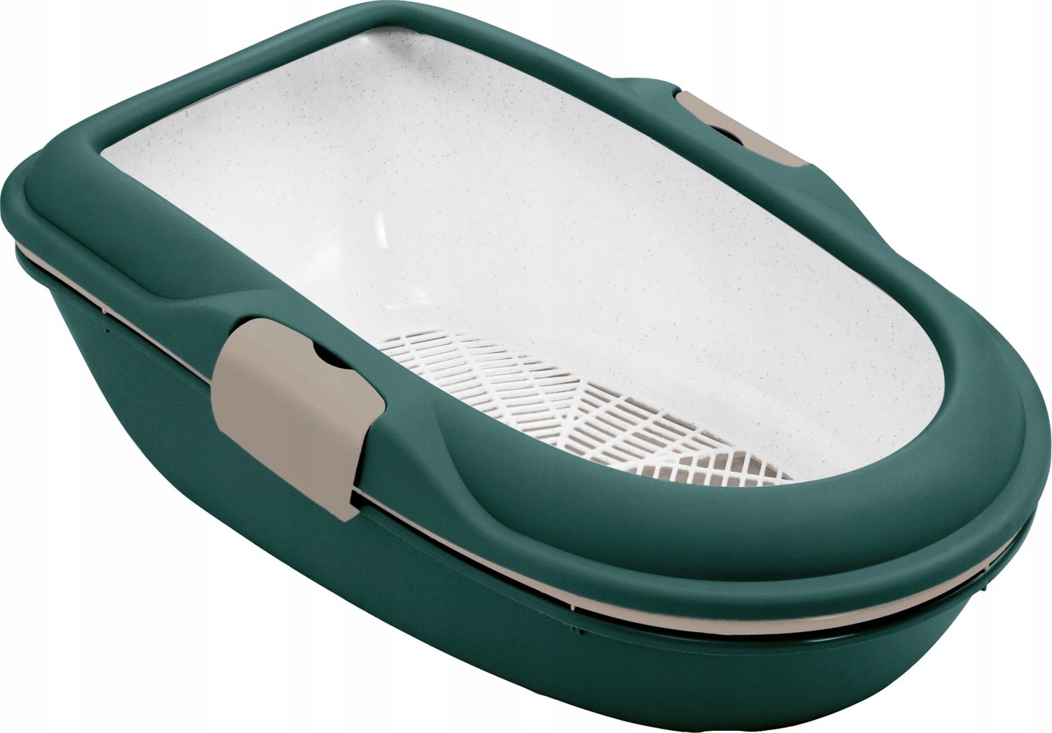 Zolux Kuweta Furba z sitkiem 39x59x22 Zielonobrązowa