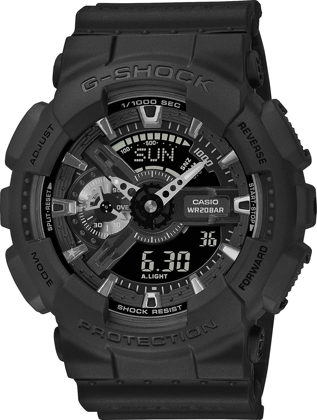 Zegarek sportowy G-SHOCK Casio G-Shock GA-114RE-1AER 200m czarny