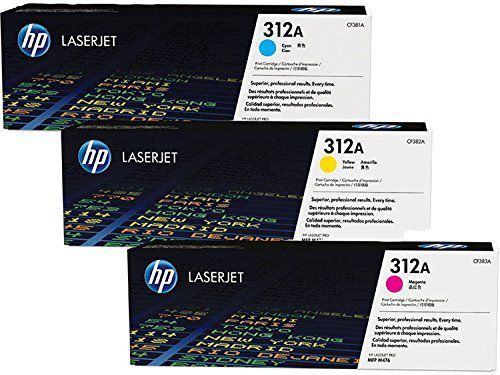 Toner HP 312A Zestaw CMY Oryginał (CF440AM)