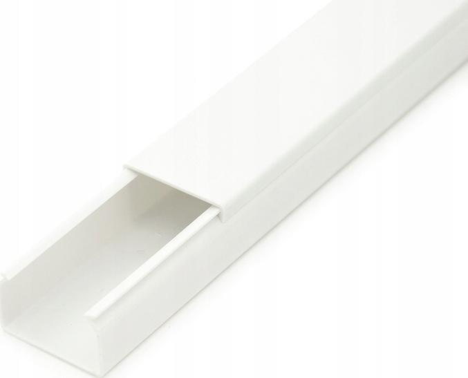 CanaLUX CANALUX LISTWA KANAŁ KABLOWY KORYTKO POKRYWA 25X16 2M BKK CNL-C-25016