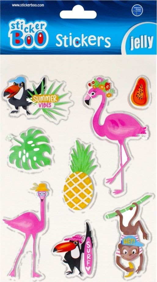 Sticker BOO Naklejki Sticker BOO Flamingi