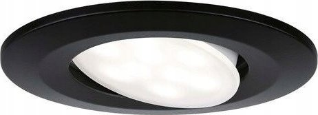 Paulmann Oprawa do wbudowania CALLA LED 6W 500lm okrągła wychylna 4000K IP65 230V czarny matowy