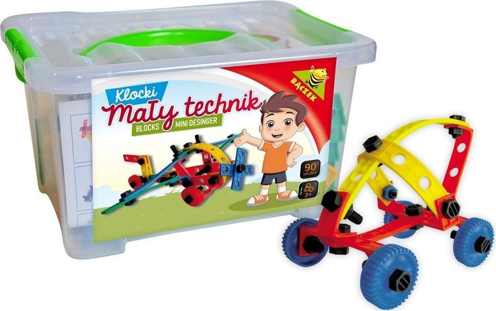 Teka Klocki mały technik 160el