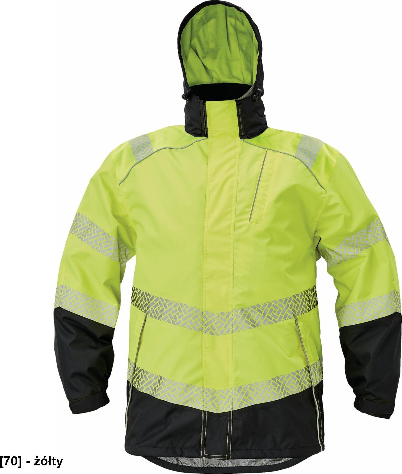 CERVA KNOXFIELD PROFI HI-VIS - kurtka, 100% poliester, wodoodporna, rozm. XXL