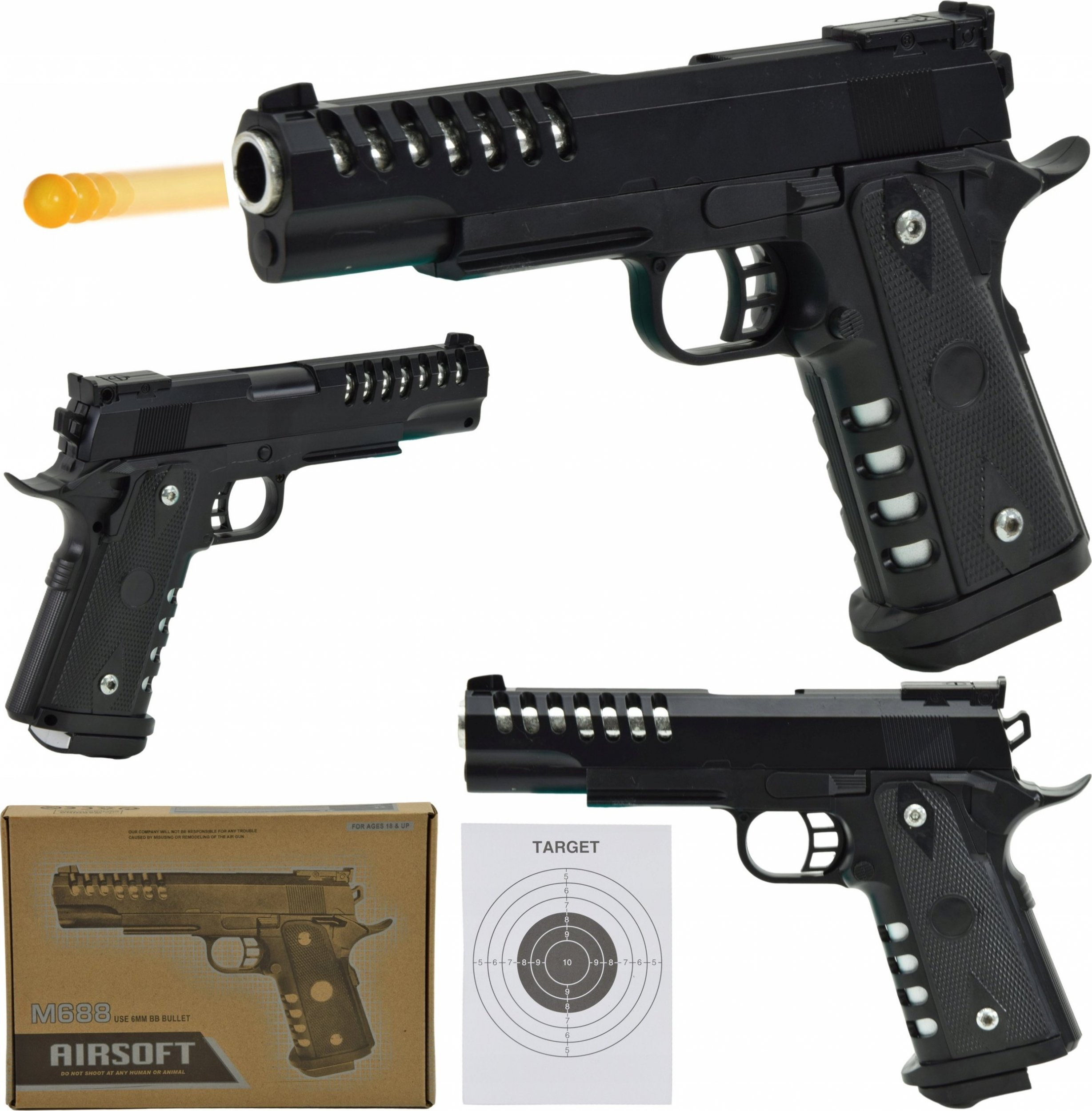 Skleplolki ASG PISTOLET BROŃ KARABIN NA KULKI REPLIKA METAL