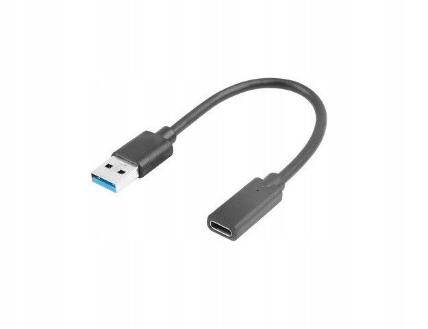 LANBERG Adapter USB TYPE-C(F) AM 3.1 15 cm /