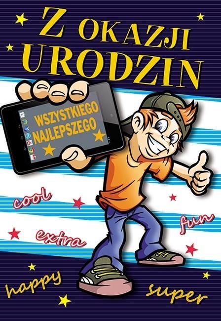 Stamp Karnet Young B6 + koperta nr 009 Urodziny