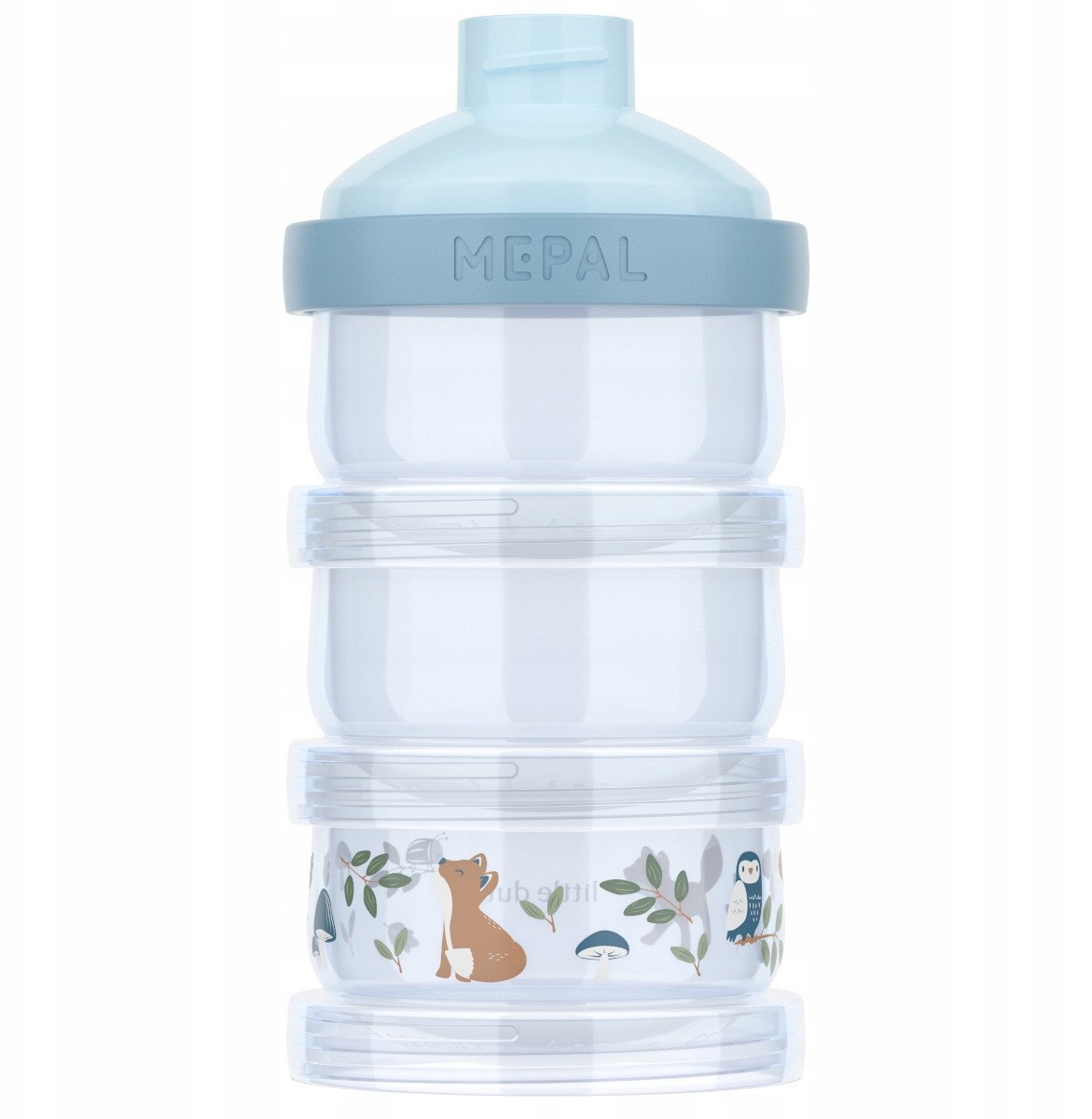 POJEMNIK NA MLEKO W PROSZKU MIO 3-CZĘŚCIOWY FOREST FRIENDS 108063565408